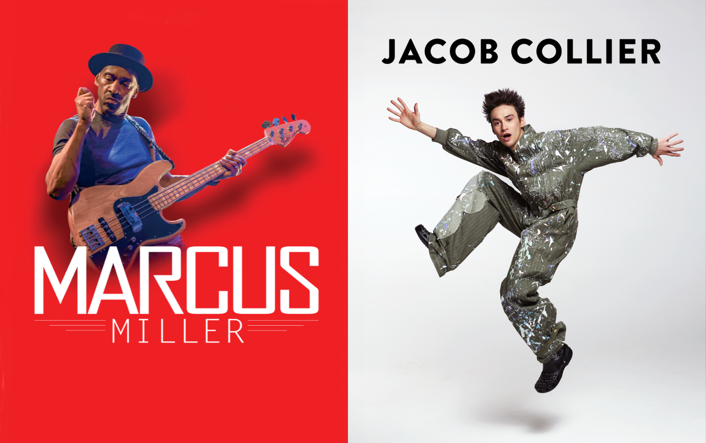 Un doppio appuntamento imperdibile il 17 luglio: Jacob Collier e Marcus Miller